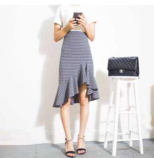 Checkered Skirt