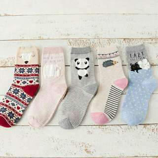 Korean Fashion Inspired Long Socks