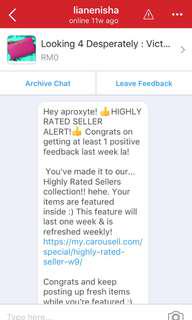 Carousell Feedback