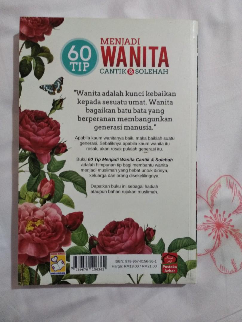 60 Tip Menjadi Wanita Cantik Solehah Books Stationery Non Fiction On Carousell