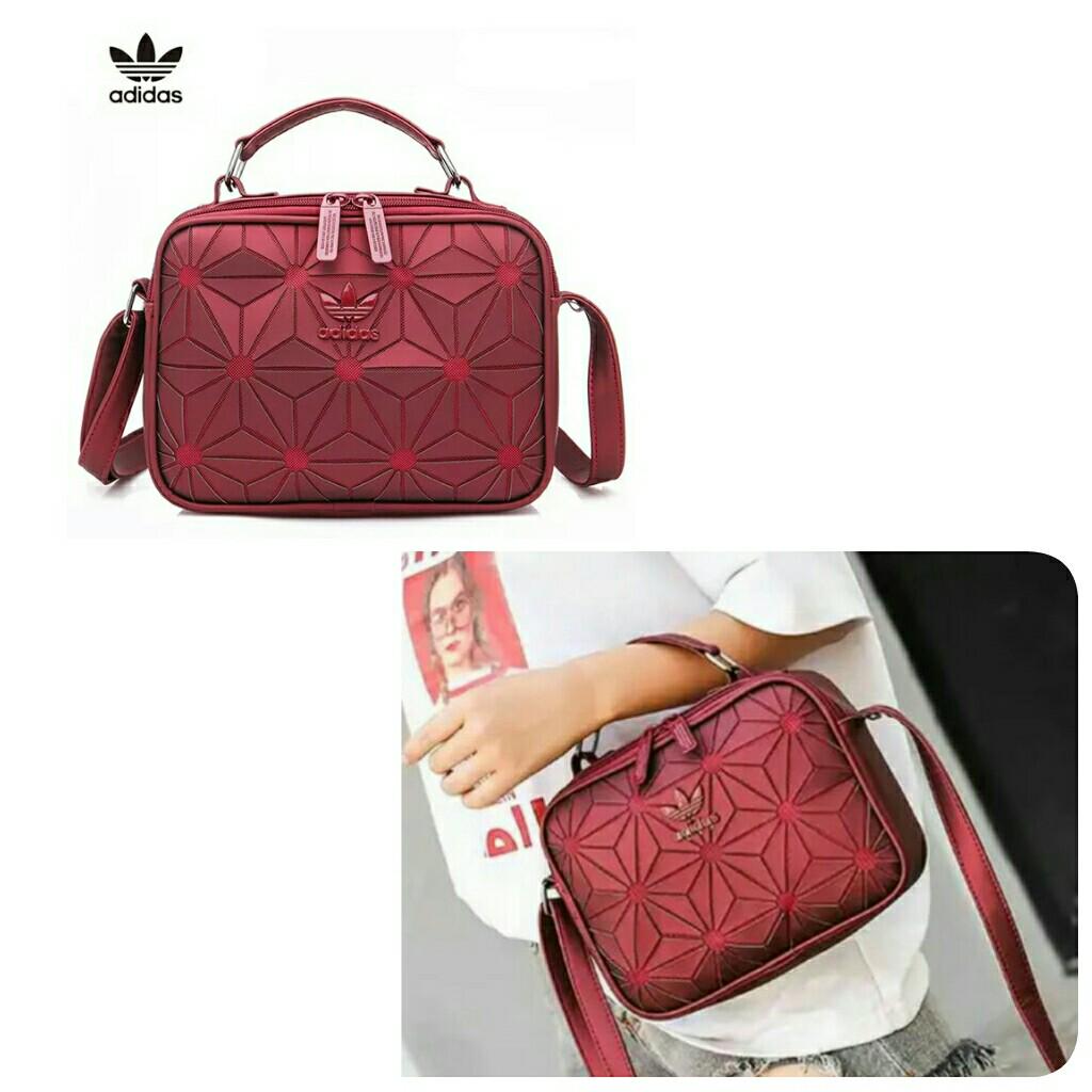 adidas airliner bag red