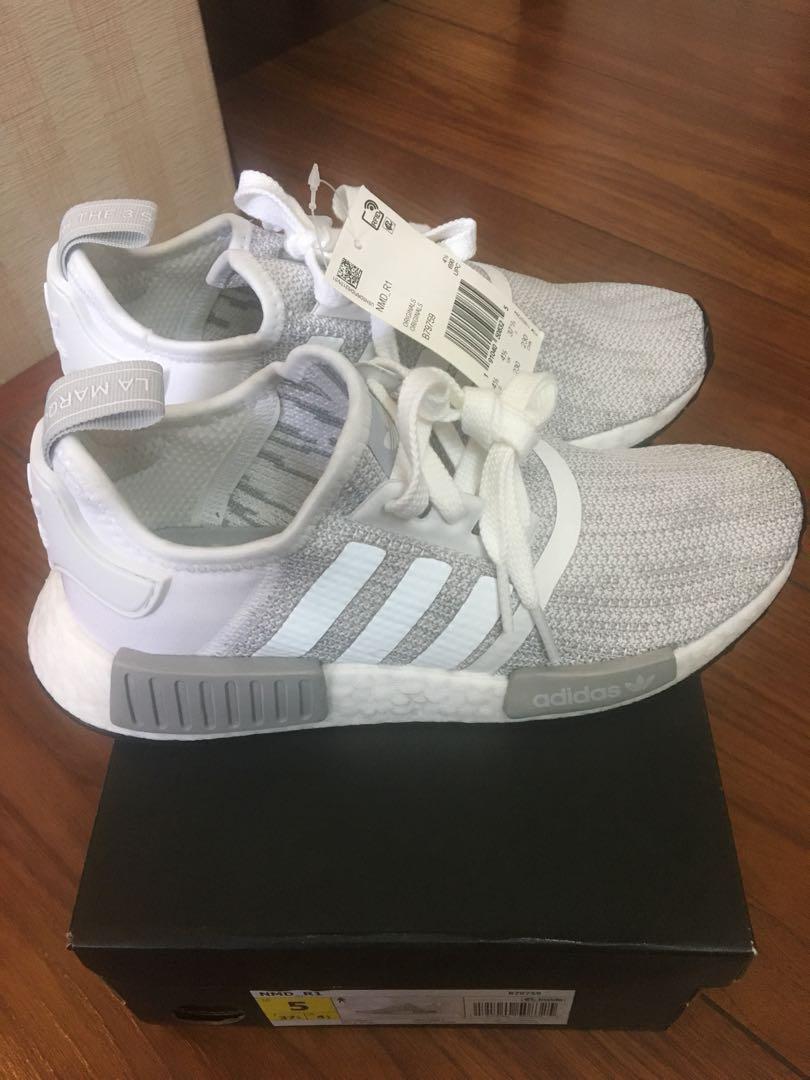 Adidas NMD_R1 Blizzard Size 6.5 Women or 5 Men, Women's Fashion, Shoes on  Carousell