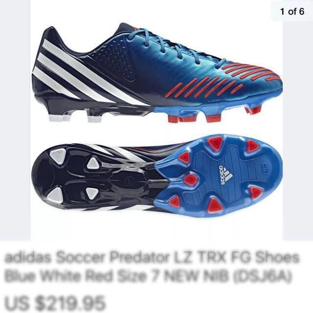 Adidas Predator LZ TRX FG Size US 13, Sports, Sports Apparel on Carousell