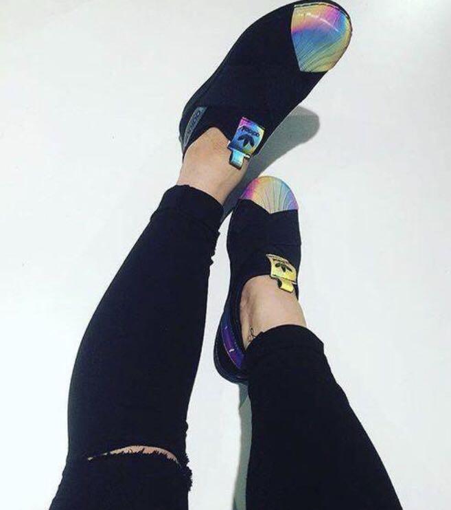 Adidas superstar slip on rita ora hot sale