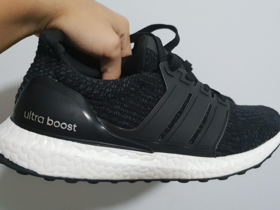 Adidas Ultra Boost Core Black 2.0, Men's Fashion, Footwear, Sneakers on  Carousell