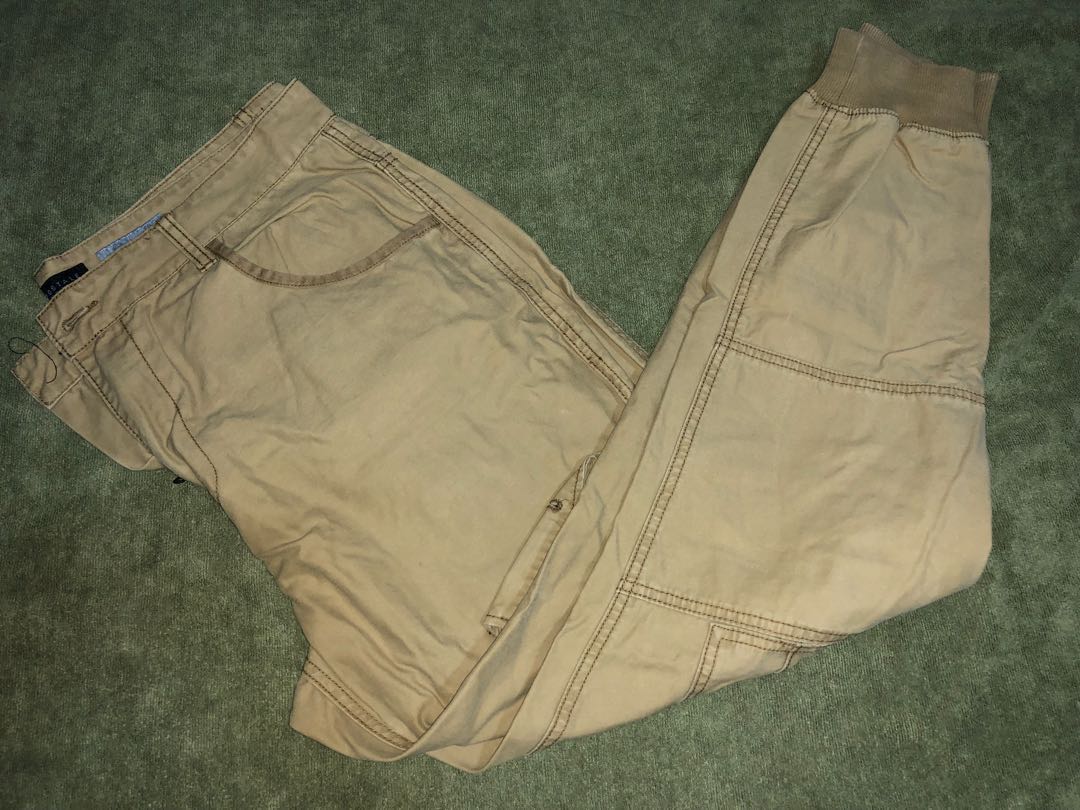 light tan joggers