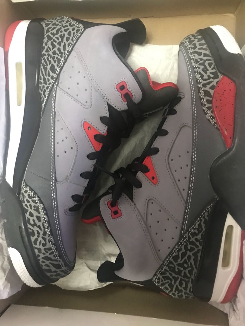 Jordan son of low wolf grey clearance