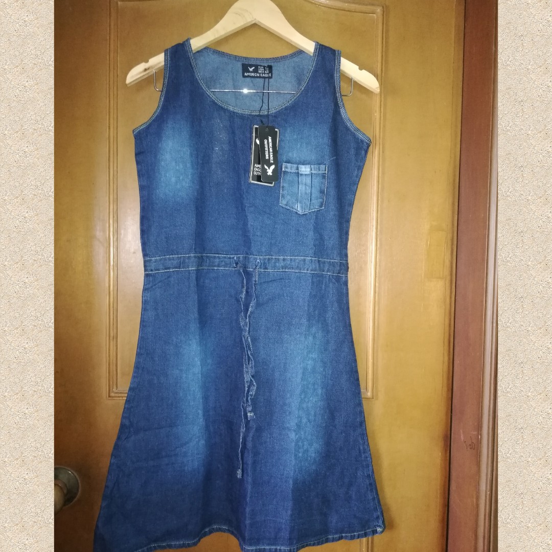 american eagle denim dress