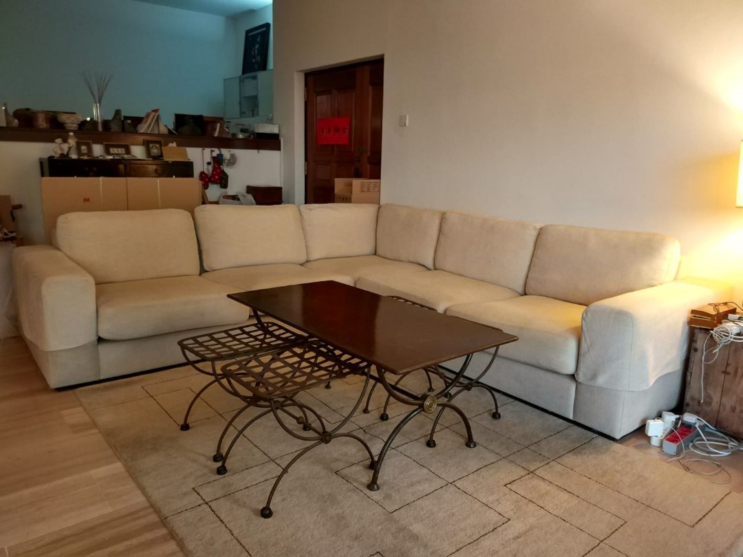 Big Lshaped sofa, Furniture & Home Living, Furniture, Sofas on Carousell — free download
