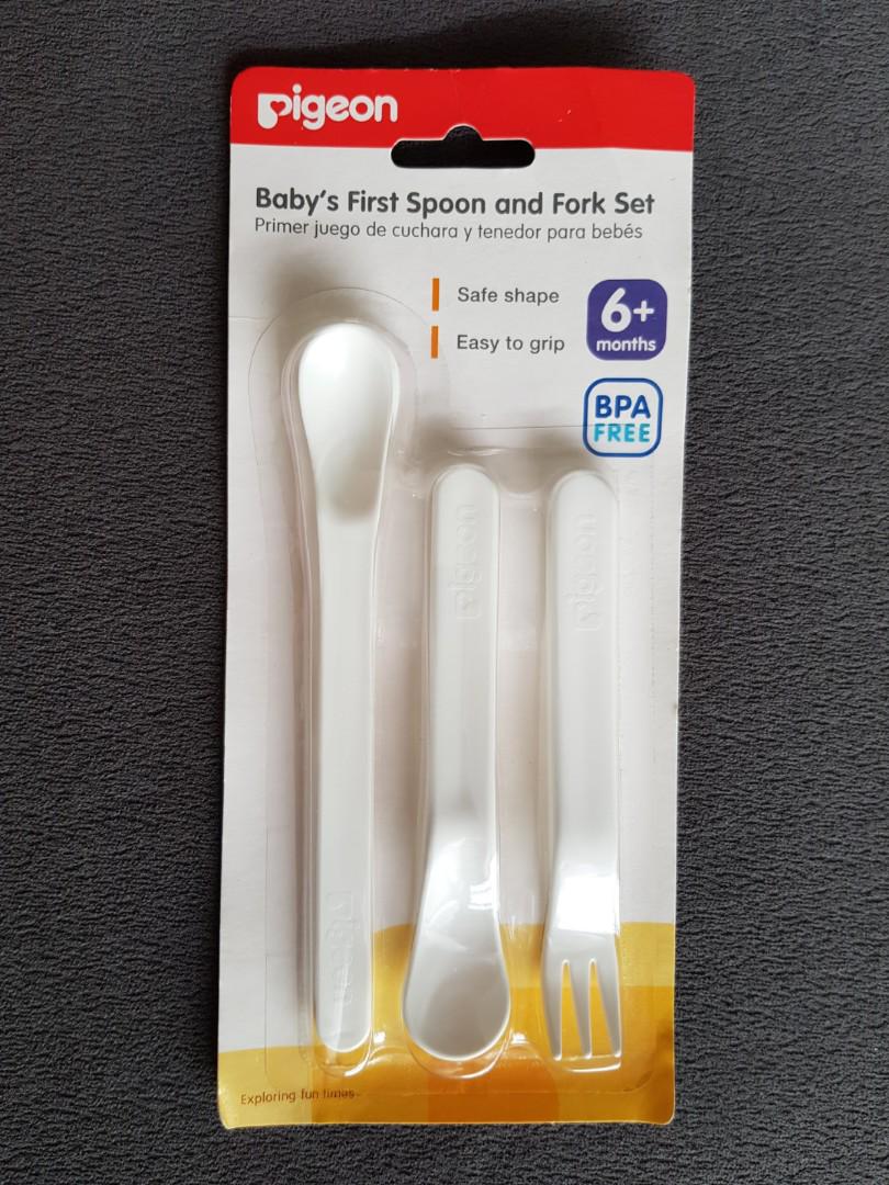 baby's first spoon and fork