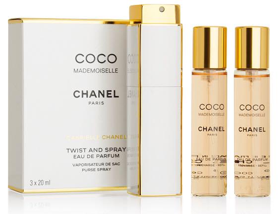 BNIB Chanel Coco Mademoiselle EDP Twist & Spray Purse Spray Set, Beauty &  Personal Care, Fragrance & Deodorants on Carousell