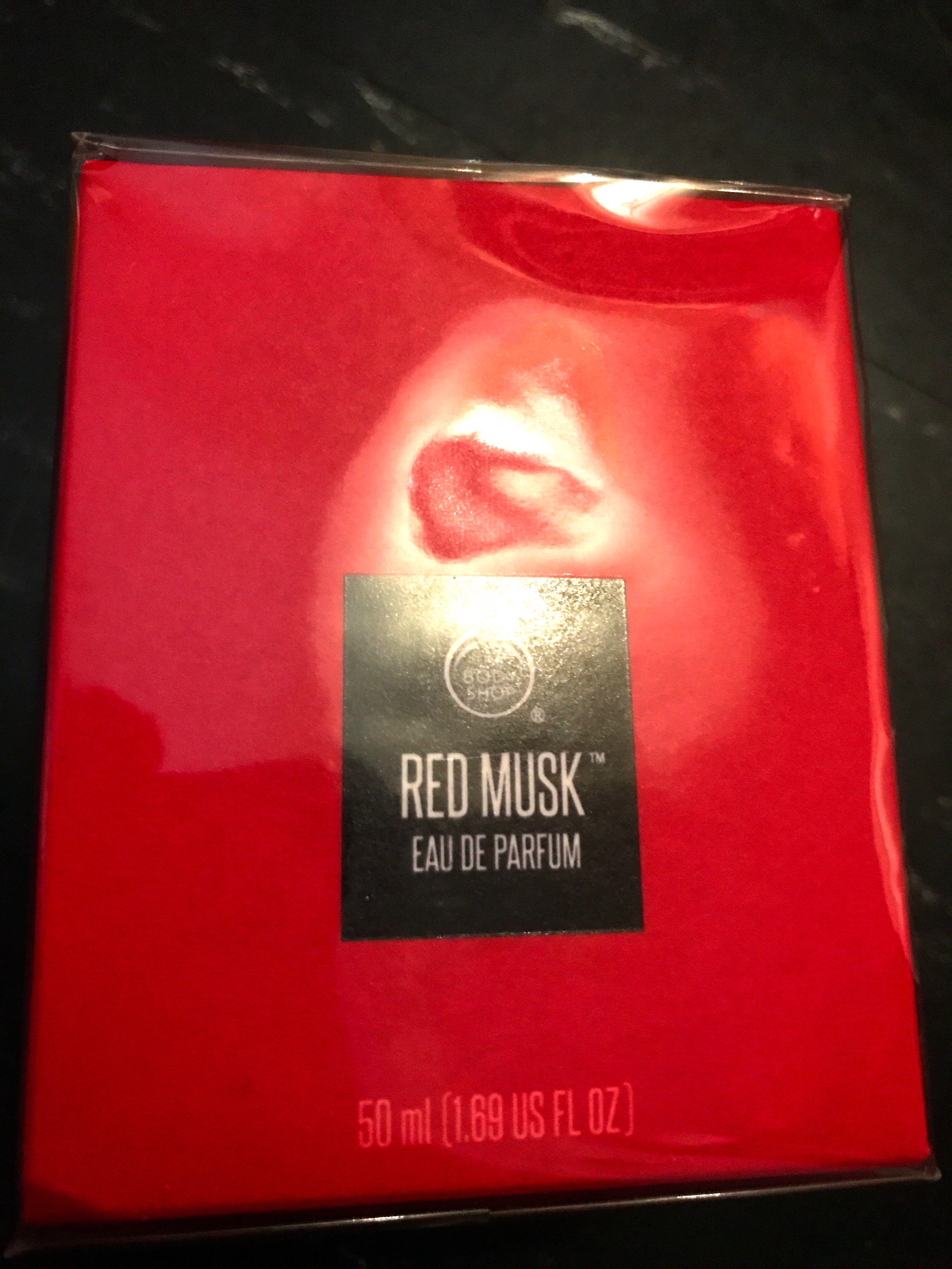 Red musk hotsell body shop discontinued
