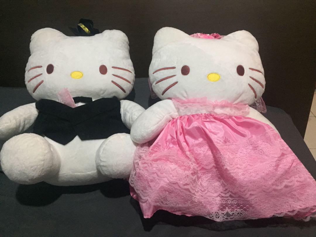 Boneka Hello Kitty Couple Toys Collectibles Toys On