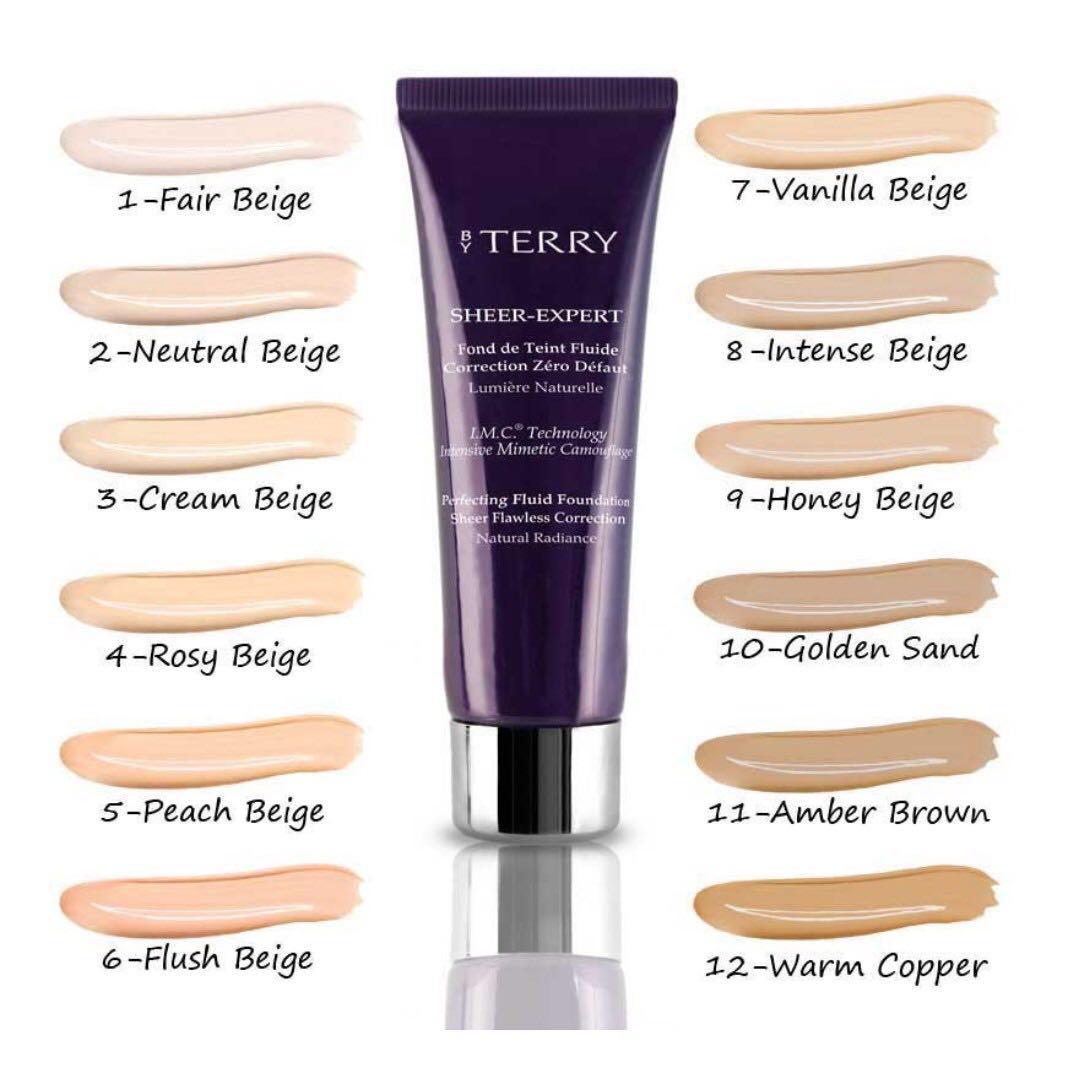 By Terry Cover-Expert Perfecting Fluid Foundation Ultra-Correcting Coverage  SPF15, 35ml