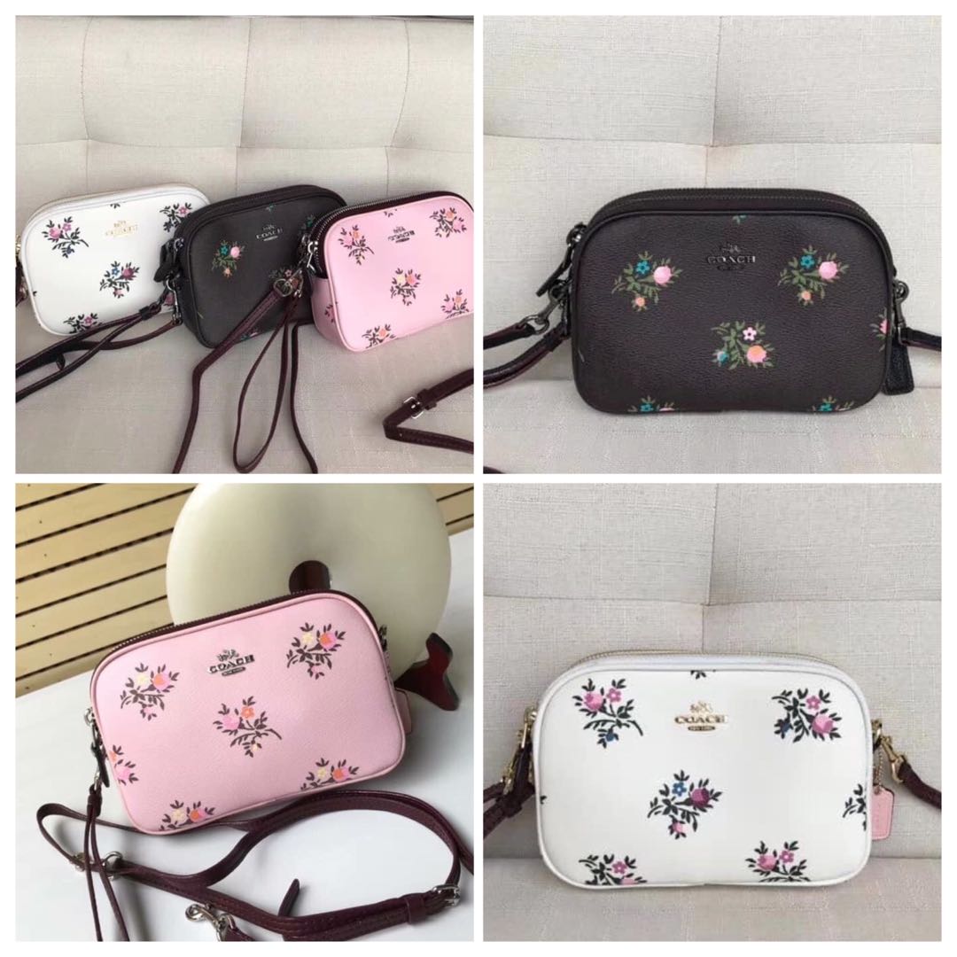 coach floral sling bag