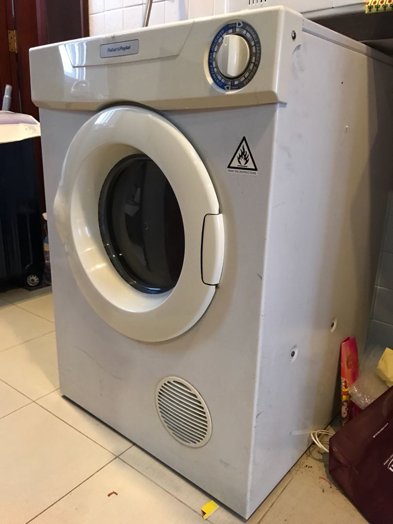 Dryer front loader 5kg white, TV & Home Appliances, Washing Machines