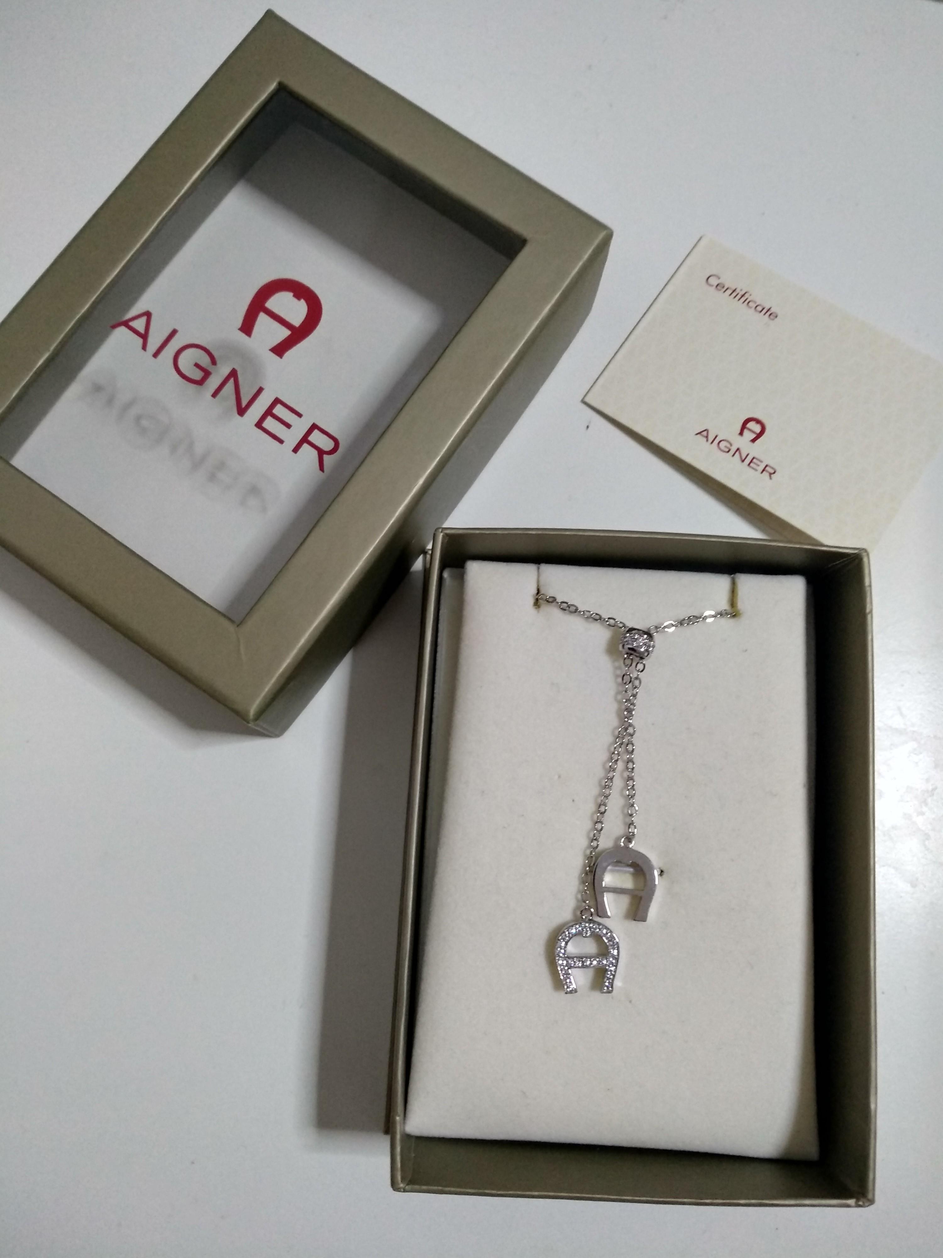 Aigner necklace price discount
