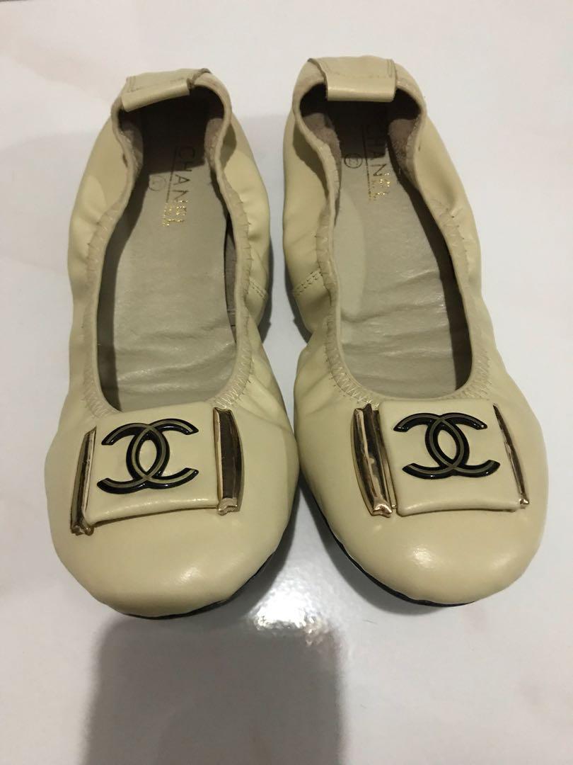 Harga flat shoes clearance chanel