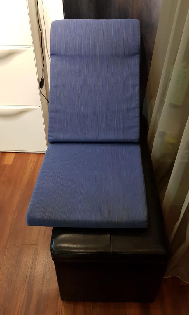 Foldable Recliner Chair (Outdoor/Indoor Use), Furniture & Home Living