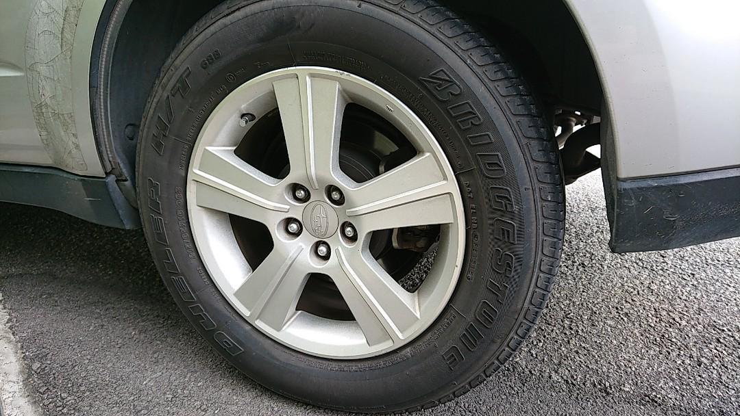 4 Subaru Forester Wheels 4 Rims Tyres Cheap For Dekit Car Accessories Tyres Rims On Carousell