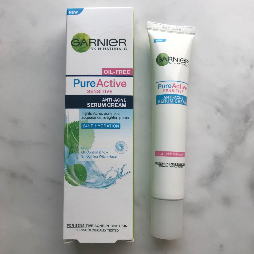 garnier pure active sensitive cream