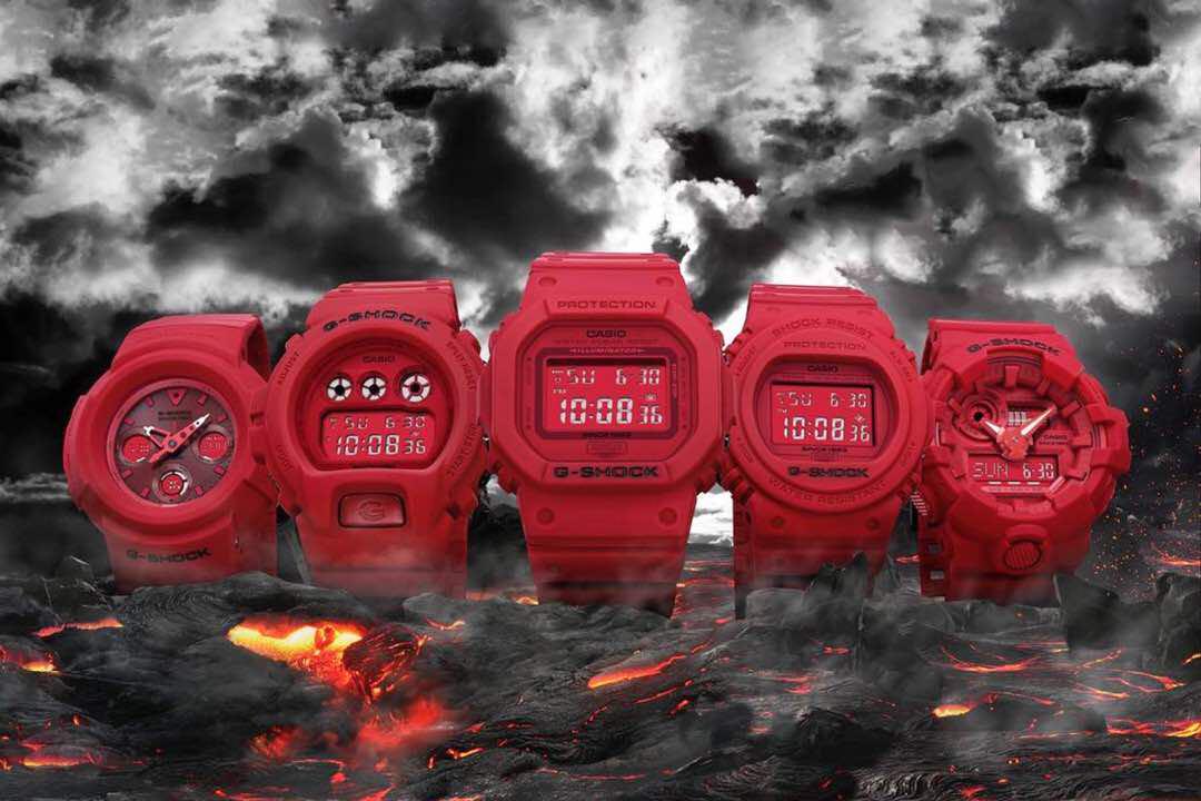 G shock 35th anniversary limited edition red outlet