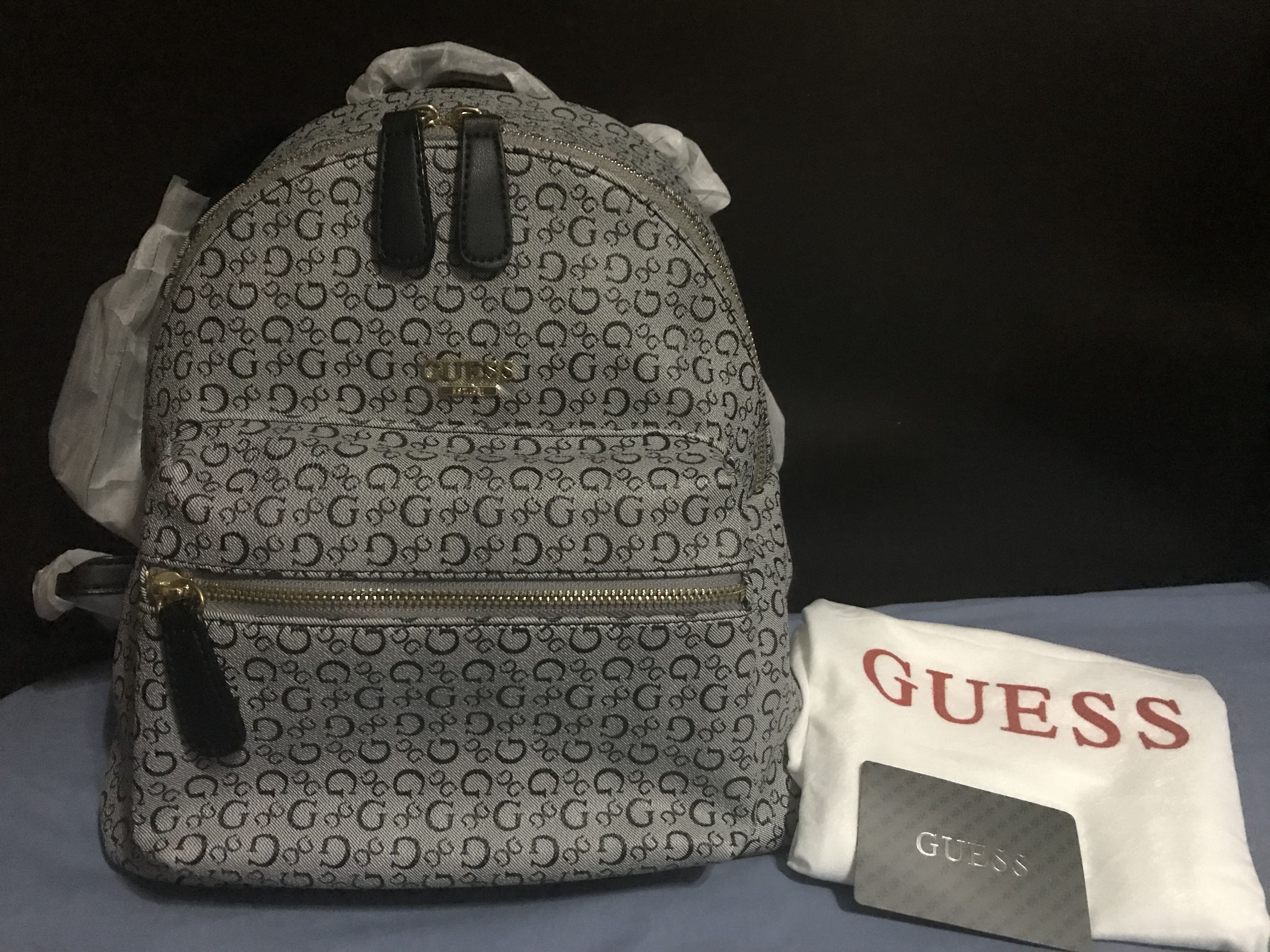 Guess gray backpack Clearance