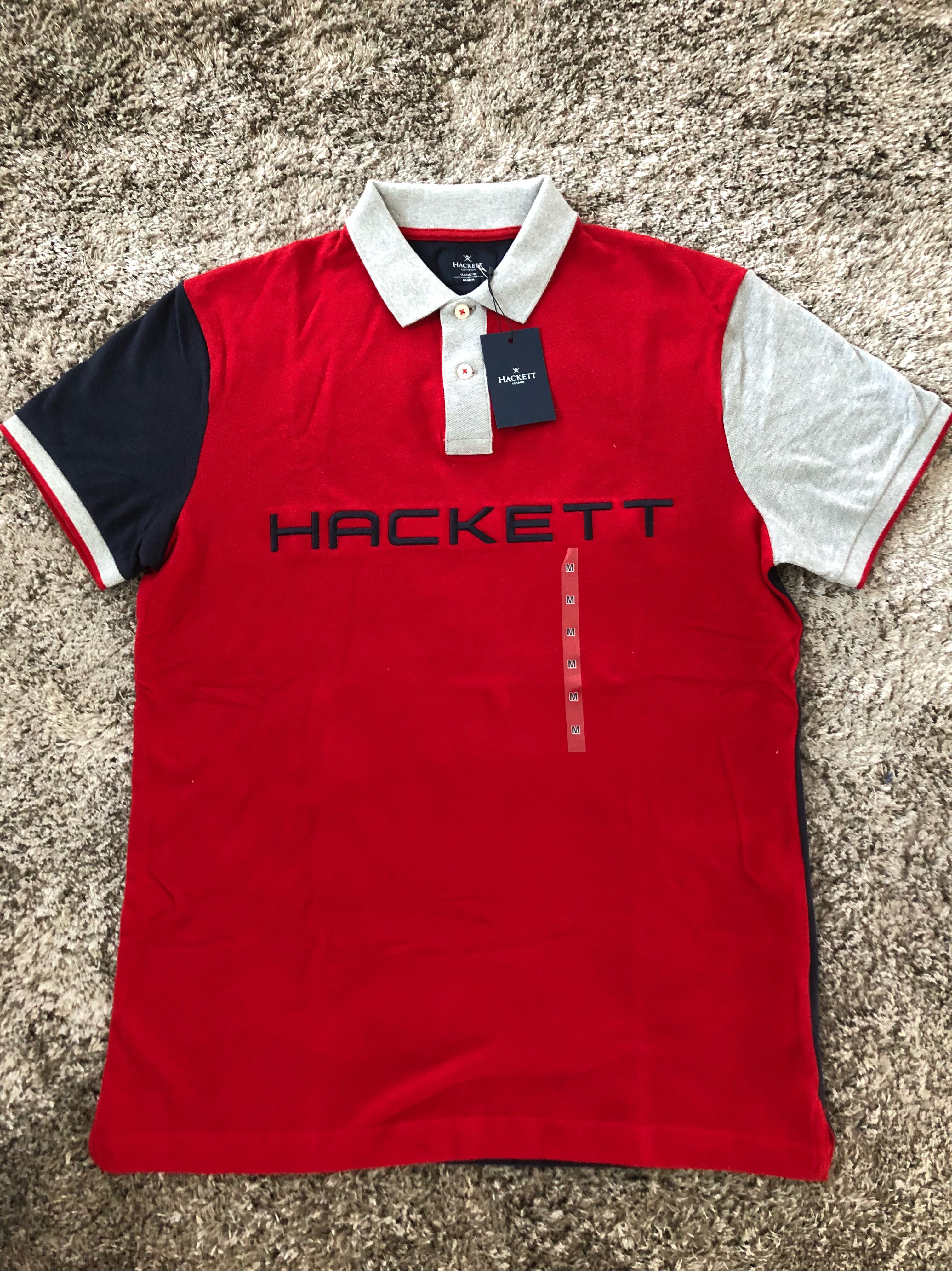 Hackett Polo shirt M Tailored Fit Men s Fashion Tops Sets