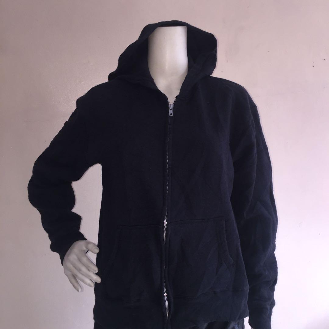 hanes black hoodie pullover