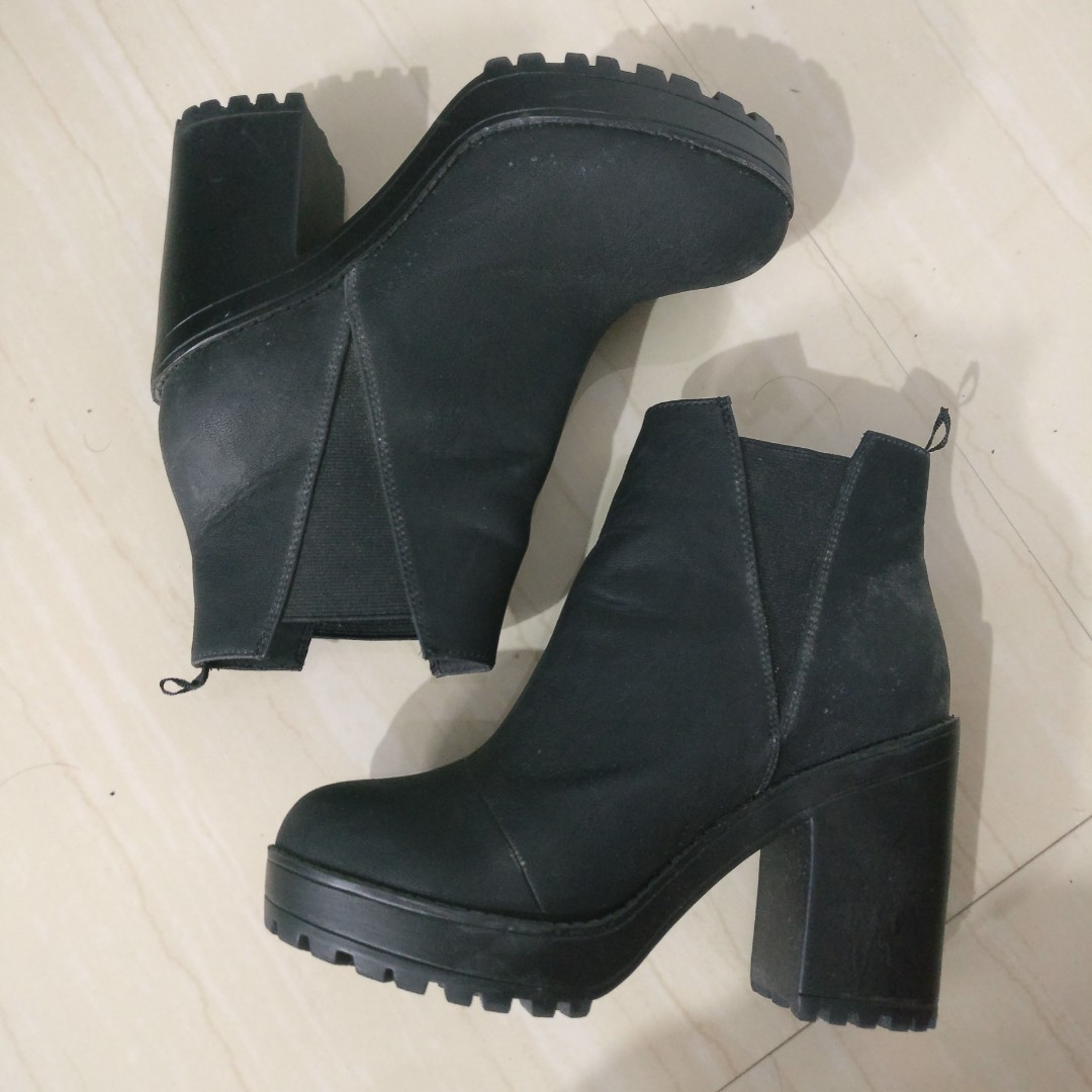 h&m high heel boots