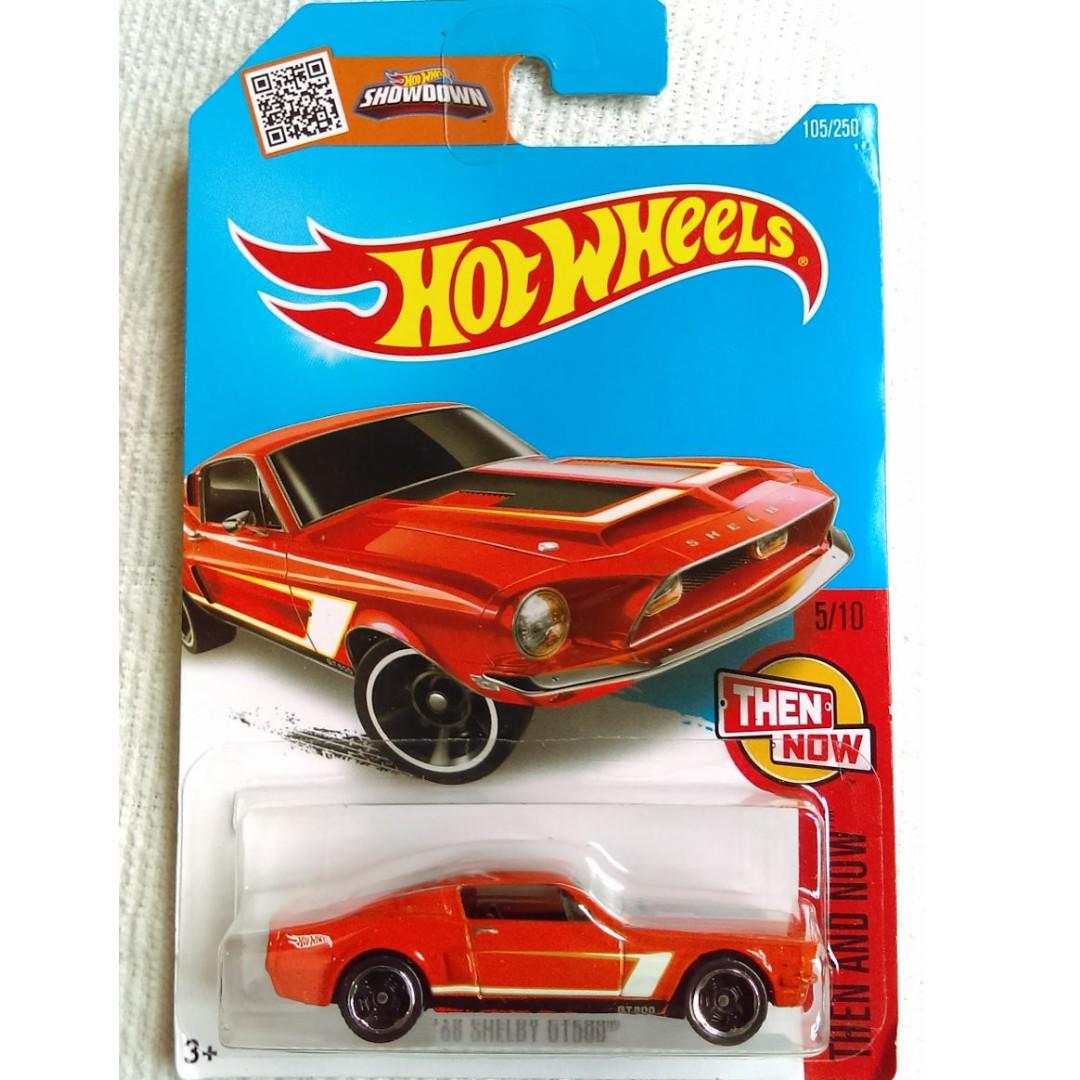 Hotwheels 2016 Then And Now 68 Shelby GT500 Rare Hobbies Toys