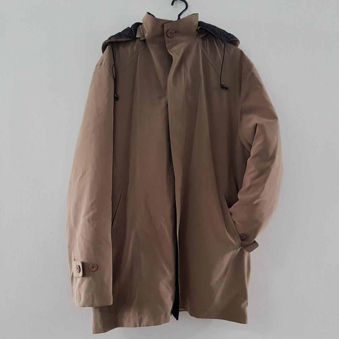 Hugo Boss Winter Coat Men Jacket With Detachable Hood Men S