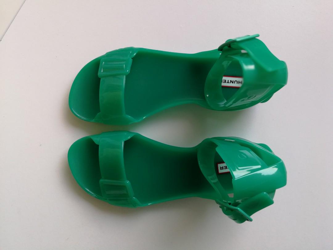 Hunter online jelly sandals