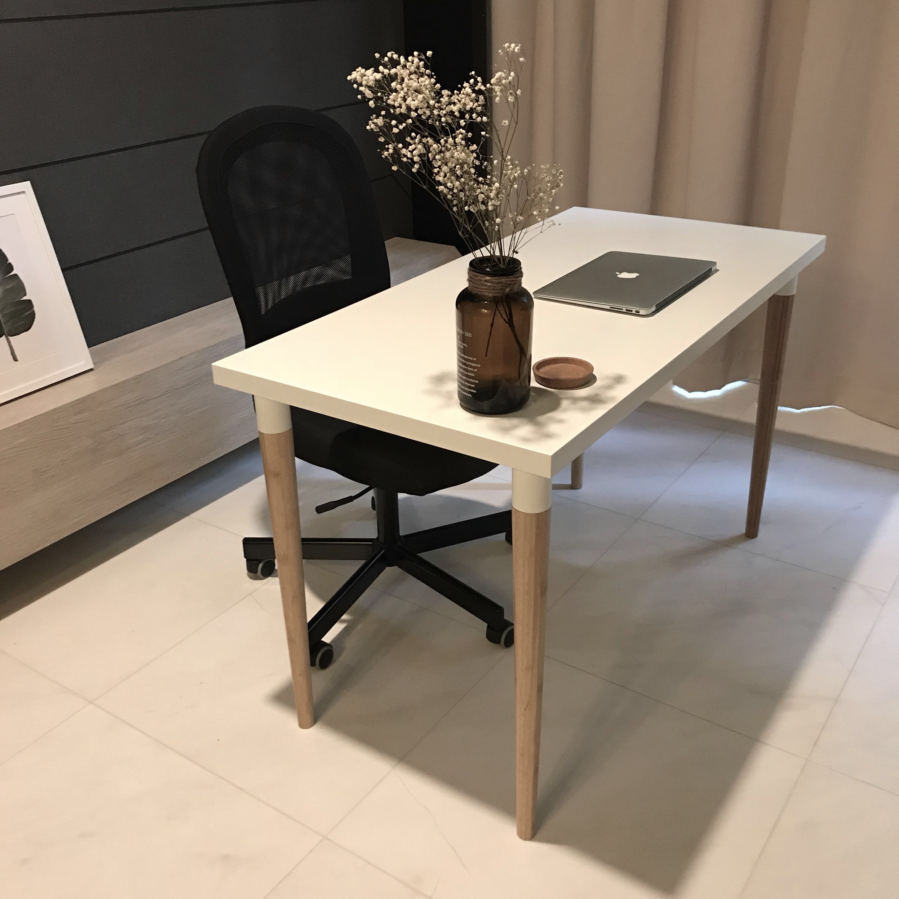 Ikea Desk Legs Furniture Tables Chairs On Carousell