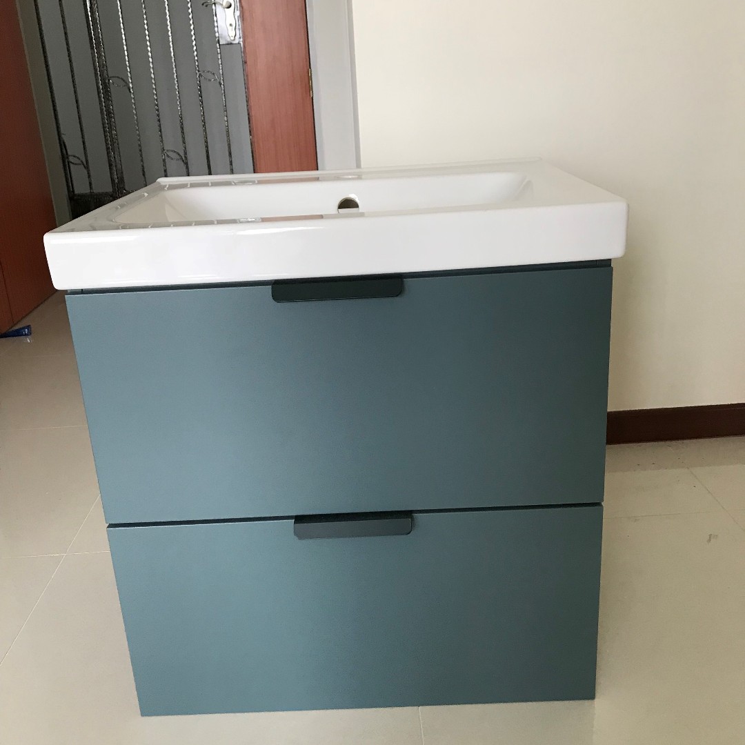 IKEA Wash Basin and Furniture & Home Living, Bathroom & Kitchen Fixtures on Carousell