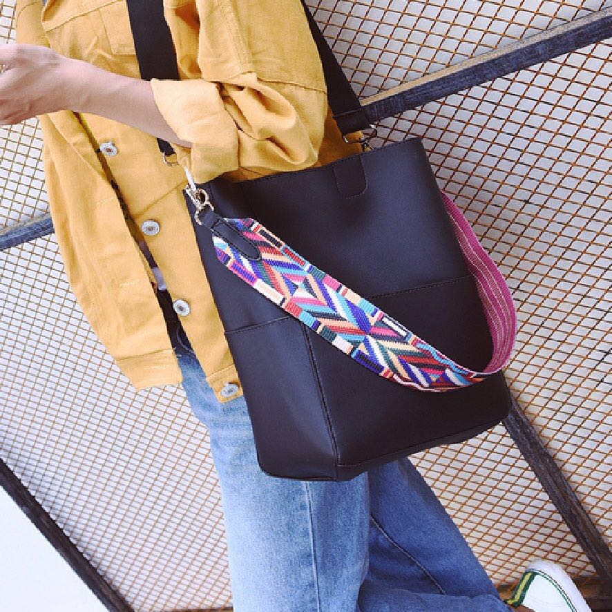 tribal strap bag