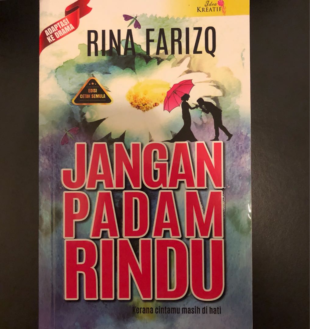 Jangan Padam Rindu Books Stationery Books On Carousell