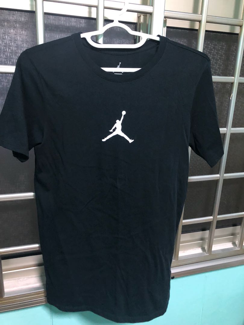 air jordan black t shirt