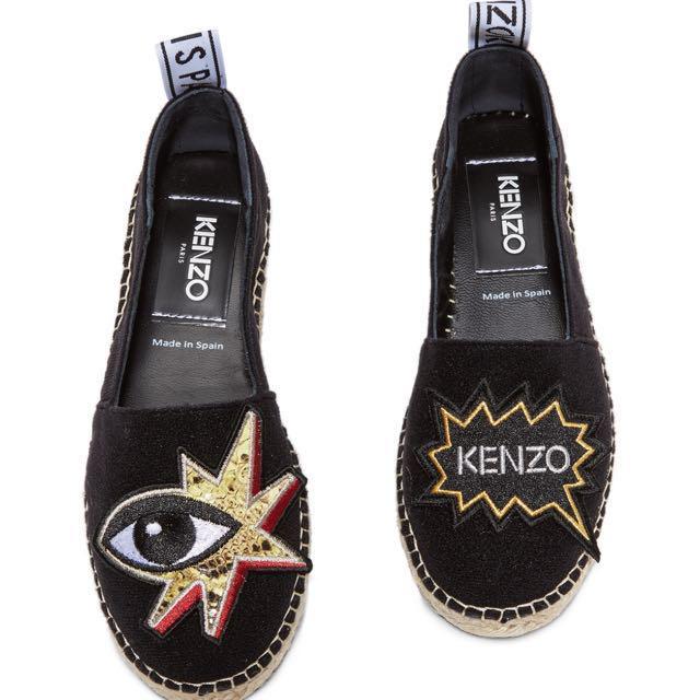 kenzo eye shoes