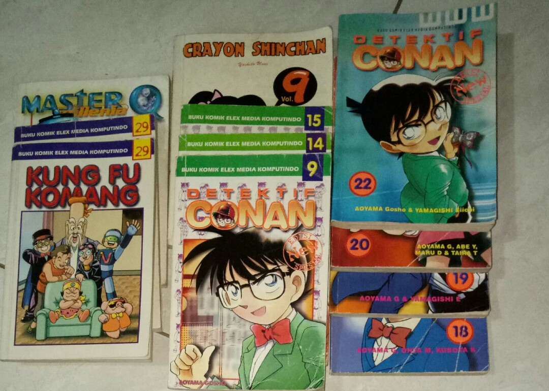 Komik Detektif Conan Dll Books Stationery Comics Manga On