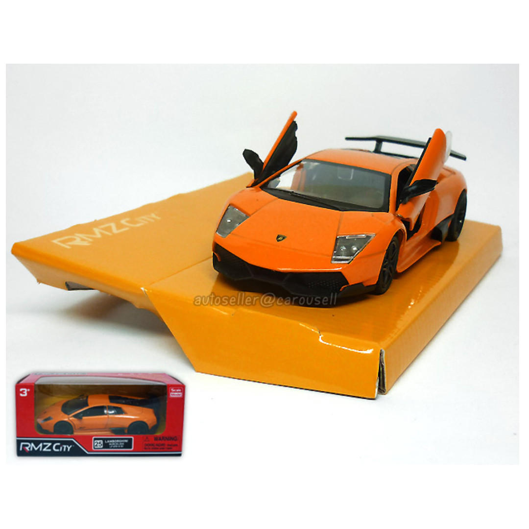 RMZ city Lamborghini murcielago LP670 4 SV orange Hobbies Toys