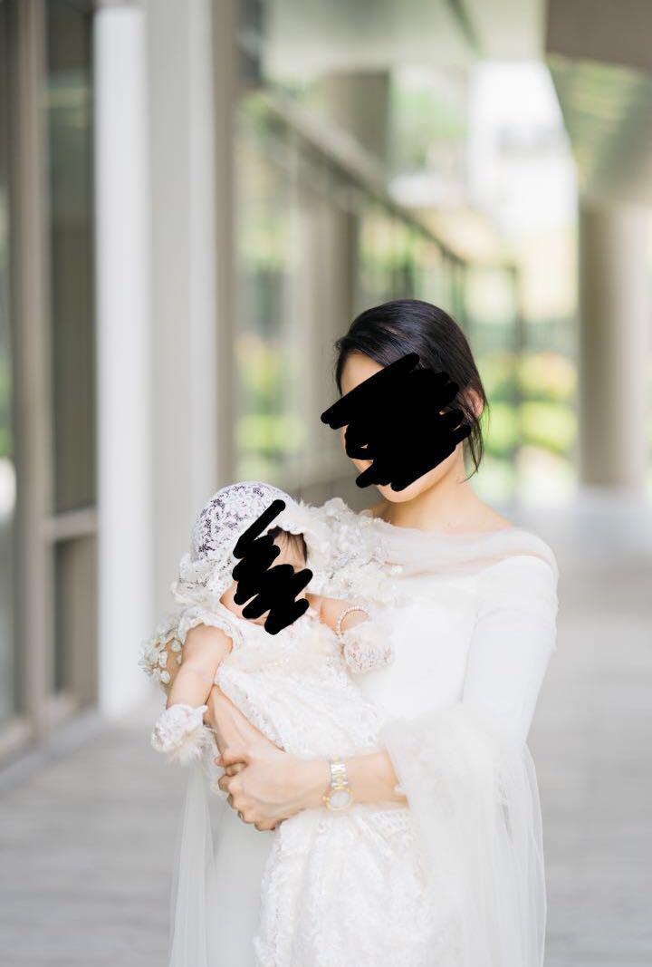 Nikah dress white top