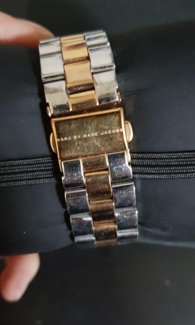Marc by Marc Jacobs Silver Rose Gold Watch