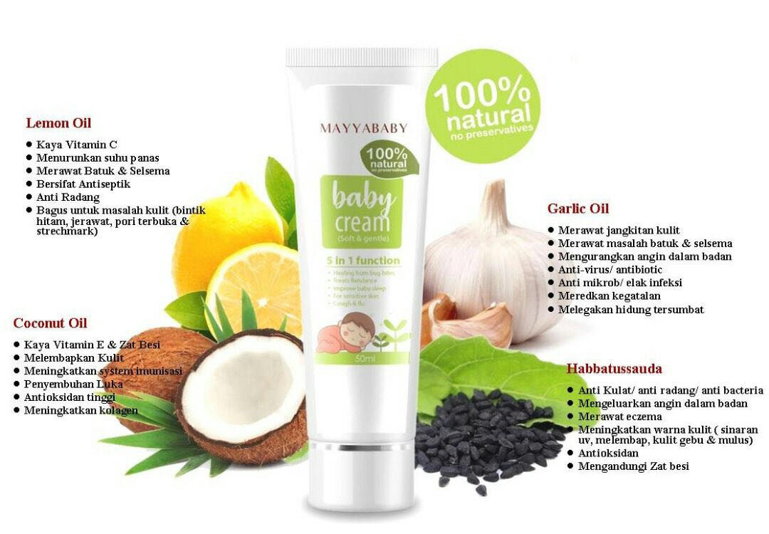 Mayya Baby Cream Babies Kids Bathing Changing Baby Toiletries Grooming On Carousell