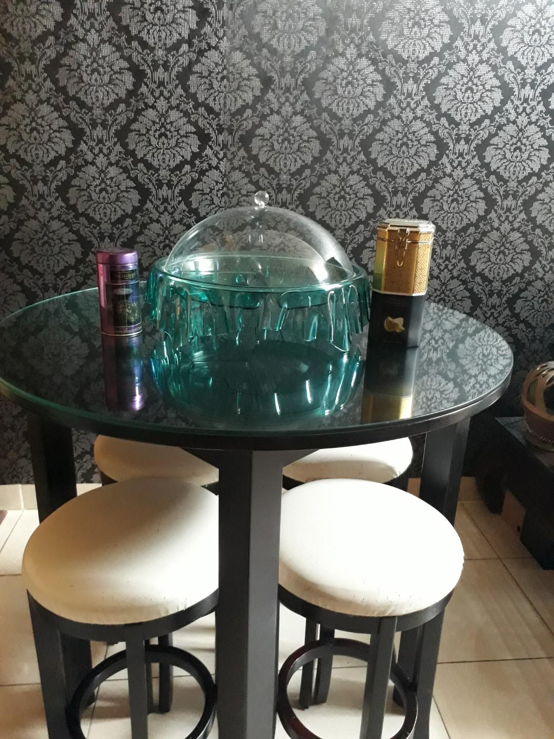 Meja Makan Bulat Bundar Minimalis Informa Home Furniture On