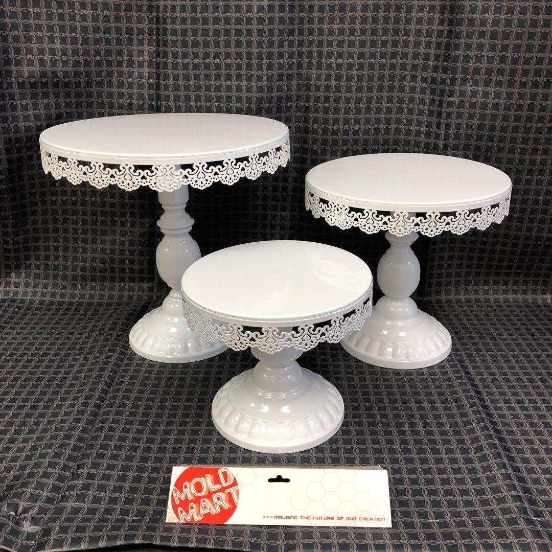 One tier shop cake stand