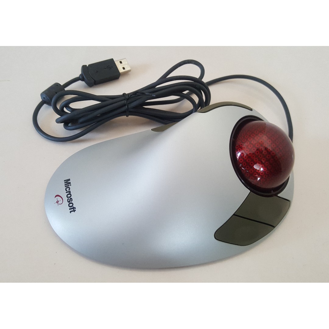 Microsoft trackball explorer top