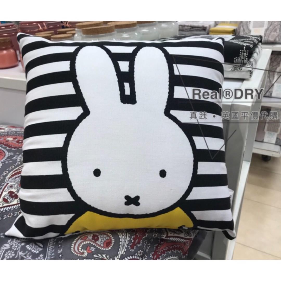 Miffy 米飛兔方形抱枕小抱枕限量聯名primark Realdry英國平價代購 居家生活 其他居家生活在旋轉拍賣
