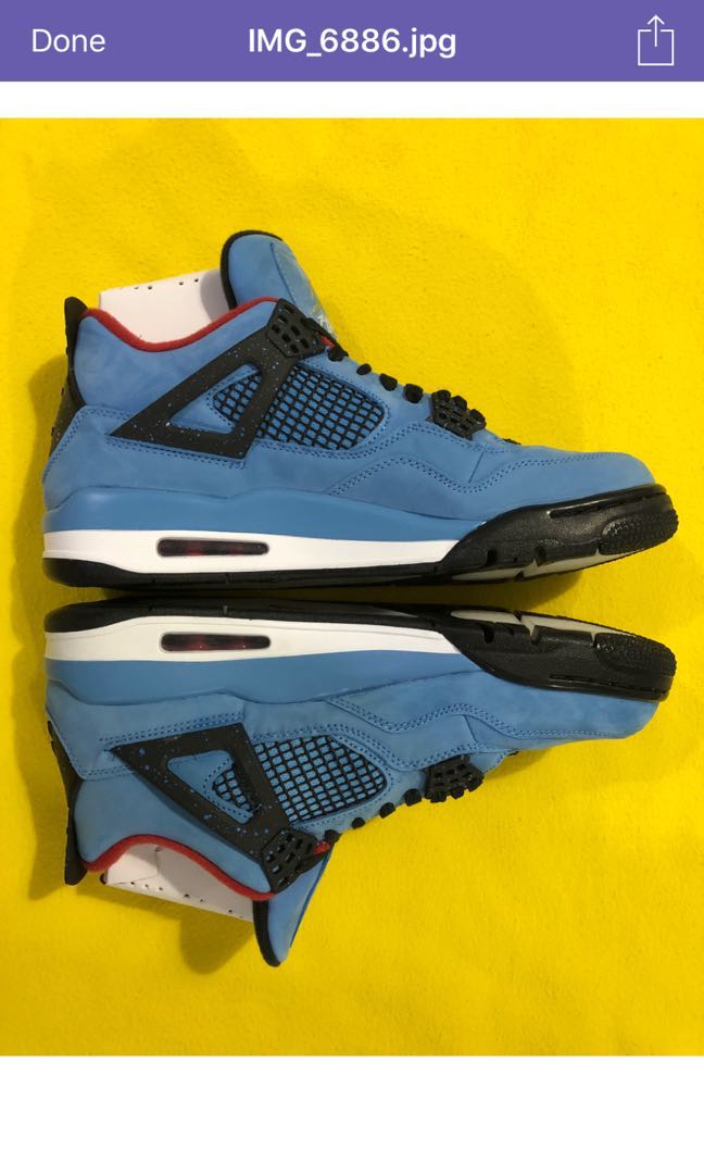 travis scott x nike air jordan 4
