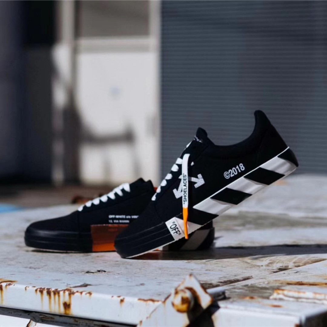 off white vulc low sneakers